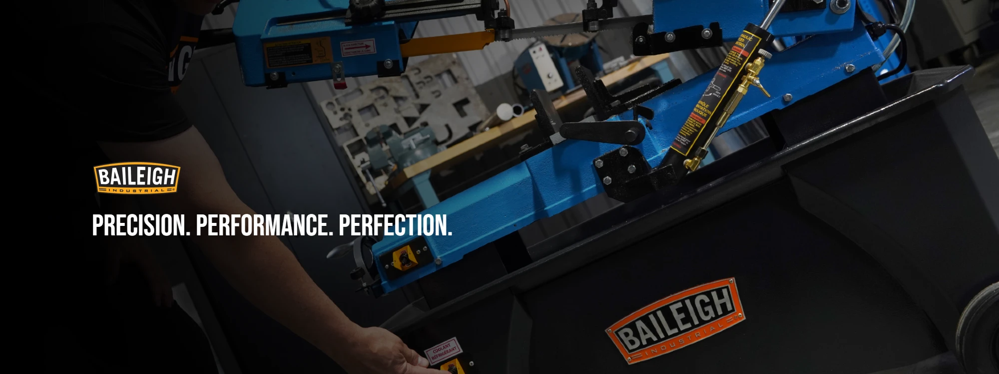 Baileigh: Precision. Performance. Perfection. PERFECTION.