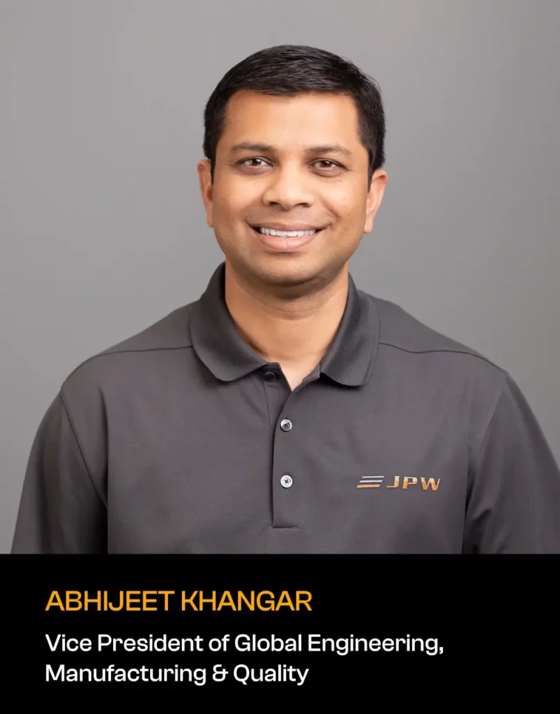 Meet Abhijeet Khangar, a vital leader at JPW Industries. Explore his strategic impact on our global industrial tools and machinery operations.